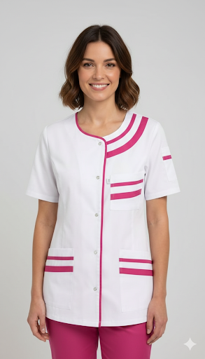 Blouse médicale femme