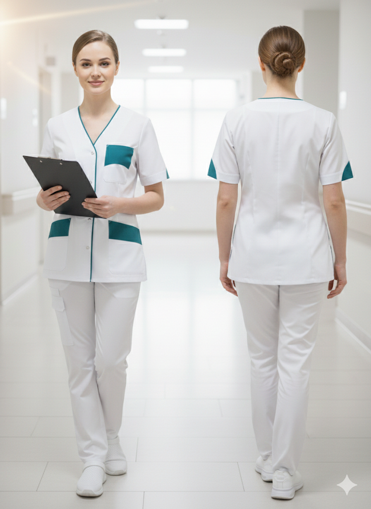 Blouse médicale femme
