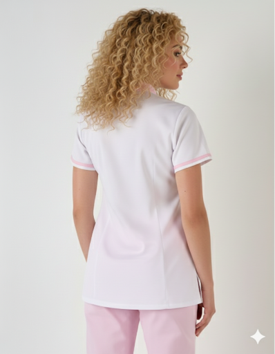 Blouse médicale femme- zipper