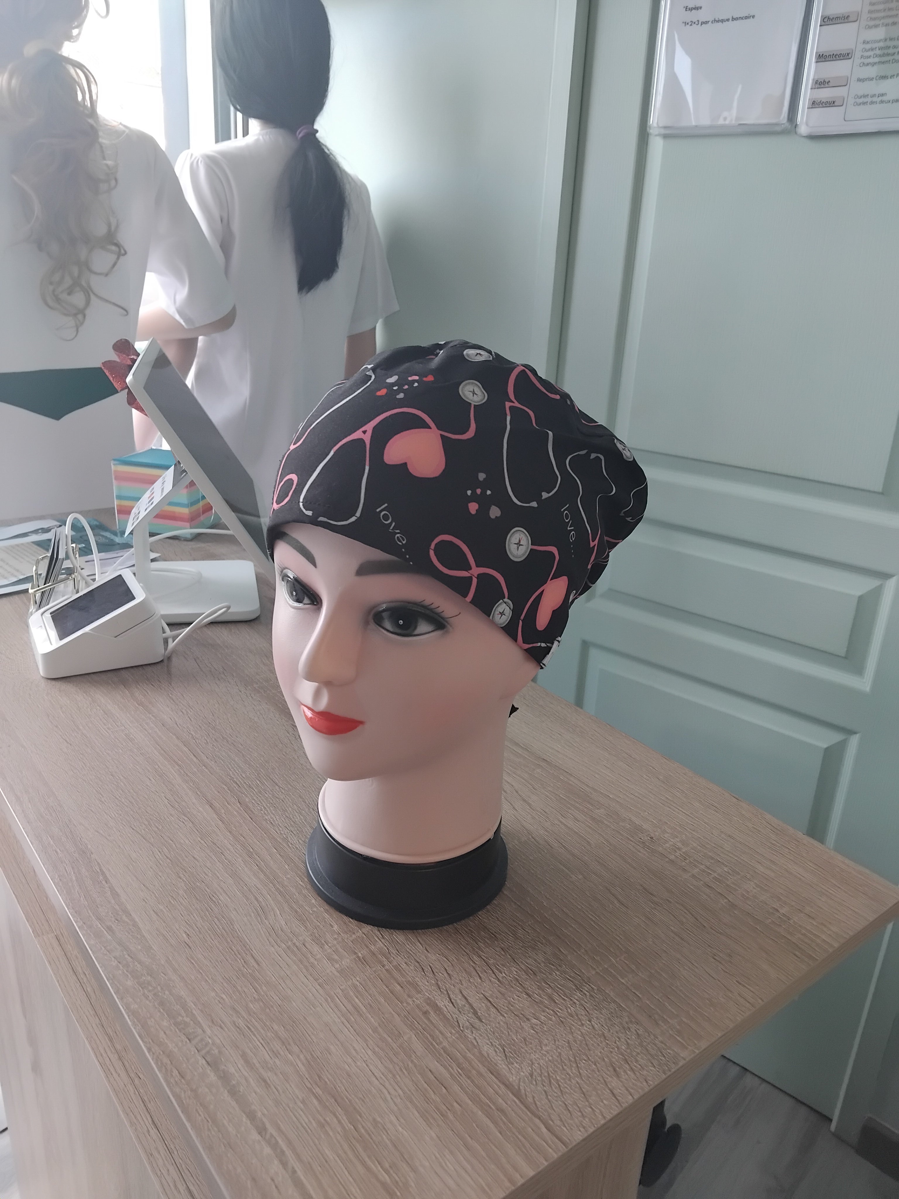 Calots professionnels à motifs et couleurs