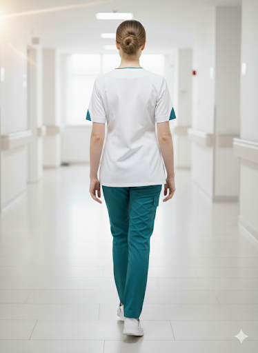 Ensemble blouse médicale